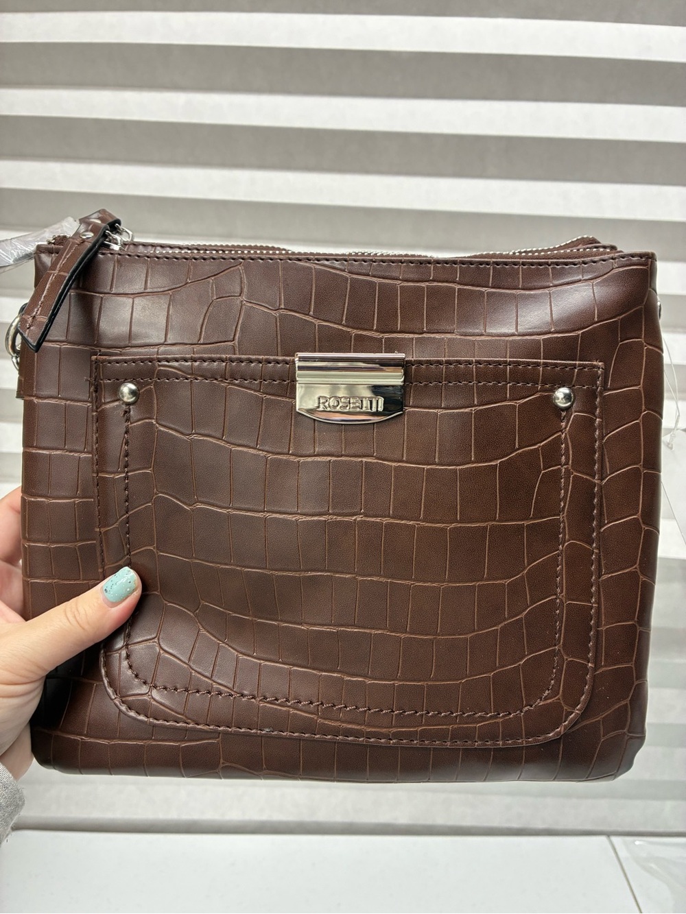 Rosetti purse boho crossbody shoulder bag brown cottagecore new with tags
